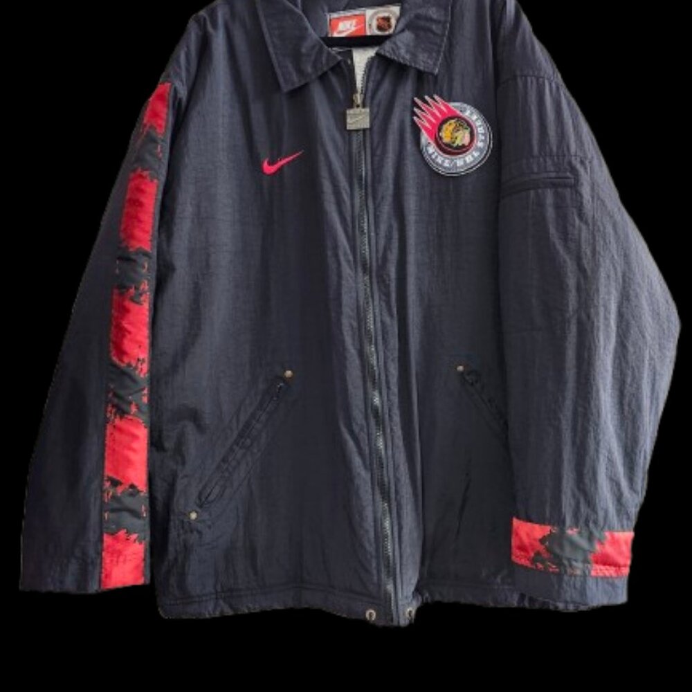 NHL Chicago Black Hawks Jacket - Large, by NIKE